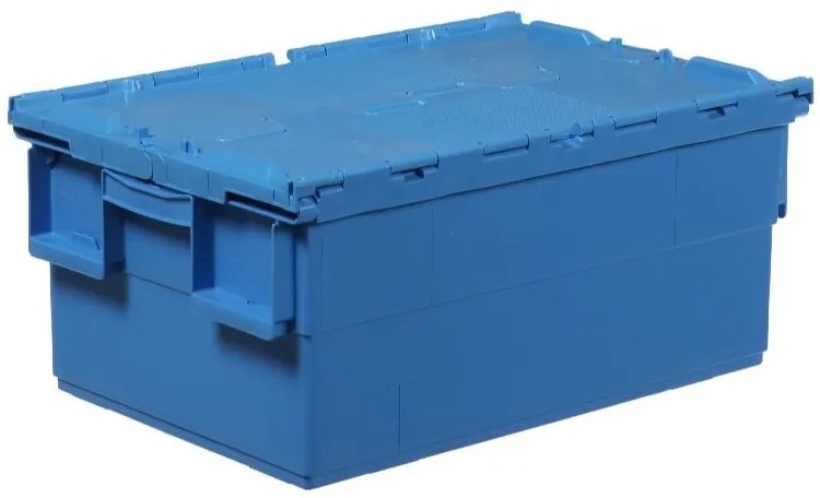 Zasúvacia prepravka s vekom INTEGRA, 600 x 400 x 250 mm