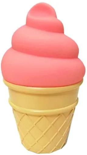 Lampička - Mini ice cream ružová