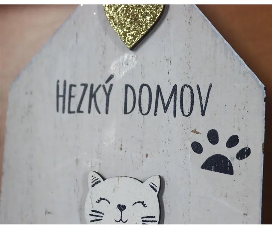 Dekorácia domček 2. akosť D6014-01