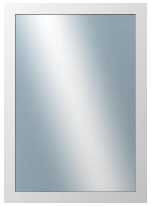 DANTIK - Zrkadlo v rámu, rozmer s rámom 50x70 cm z lišty 4020 biela (2765)