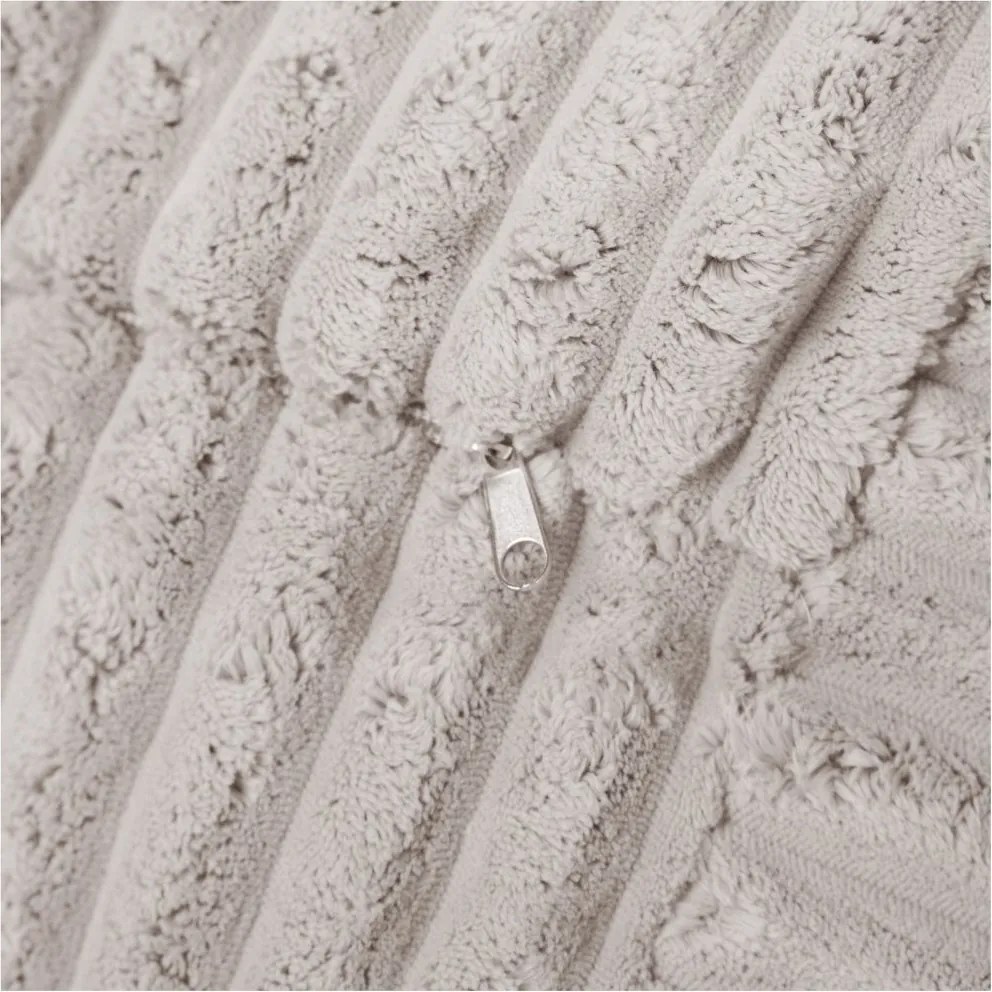 Sedací vak pre deti – béžový Lamell, prémiový manšestr