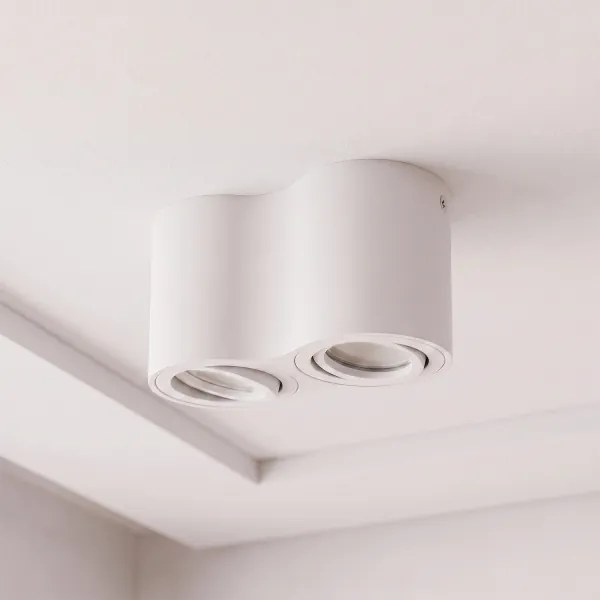 BRILAGI - Bodové svietidlo MIA DOUBLE 2xGU10/30W/230V biela