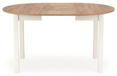 Jedálenský stôl CALMIO dub craft/biela