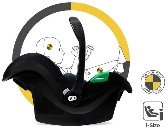 KINDERKRAFT - Kombinovaný kočík 3v1 ESME Sand beige + autosedačka MINK PRO