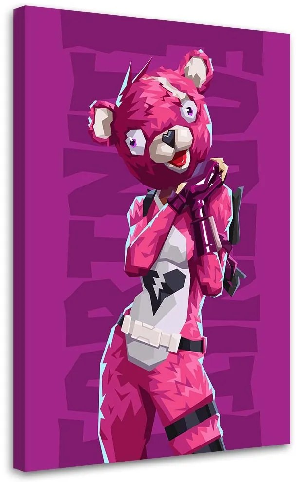 Gario Obraz na plátne Objímanie fortnite - Nikita Abakumov Rozmery: 70 x 100 cm