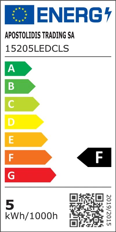 ACA Lighting LED stolný lampička s vypínačom BAZ 5W/230V/4000K/340Lm/120°/IP20, čierna
