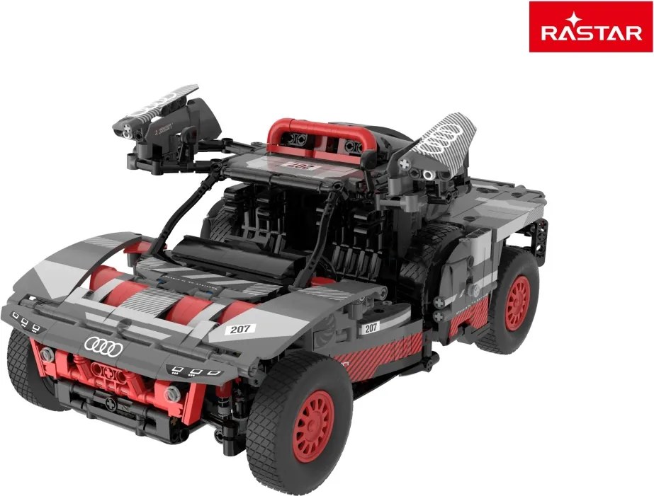 R/C 1:14 Audi RS Q e-tron stavebnica 1046 dielikov na diaľkové ovládanie RASTAR