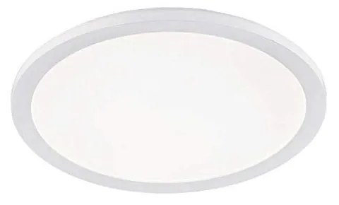 Biele stropné LED svietidlo Trio Camillus, priemer 40 cm