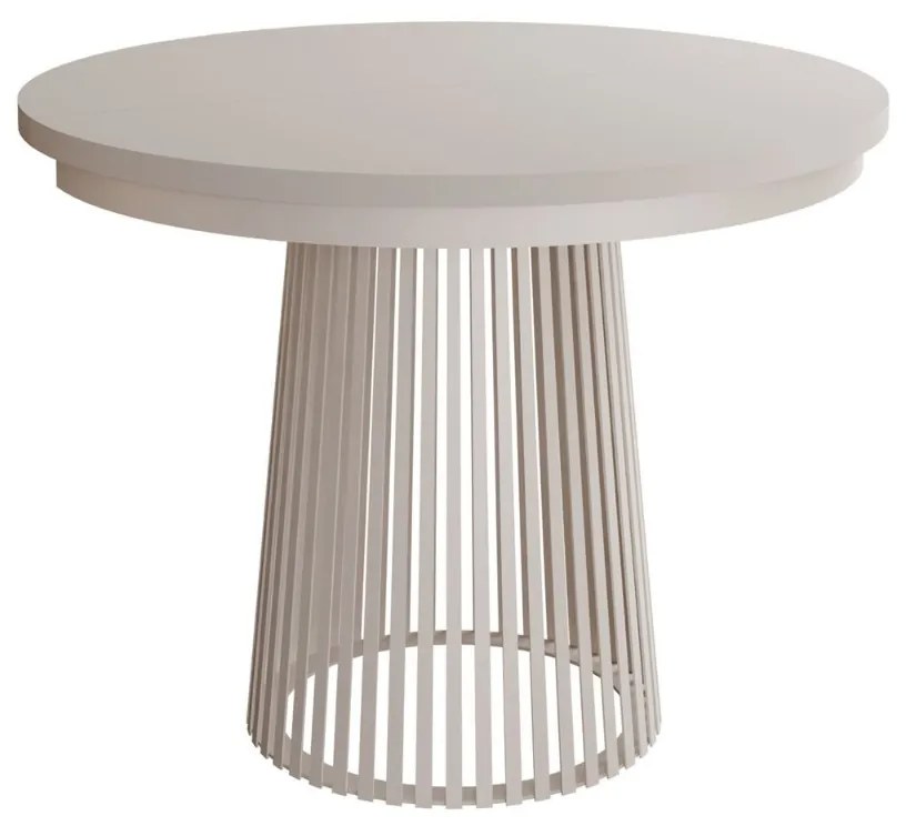 OKRÚHLY ROZKLADACÍ JEDÁLENSKÝ STÔL SIMEON KAŠMÍR 100 / 180 cm