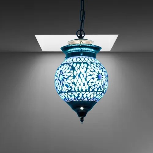 Orient lampa závesná mozaika Globe kolekcia ASTER Ø15