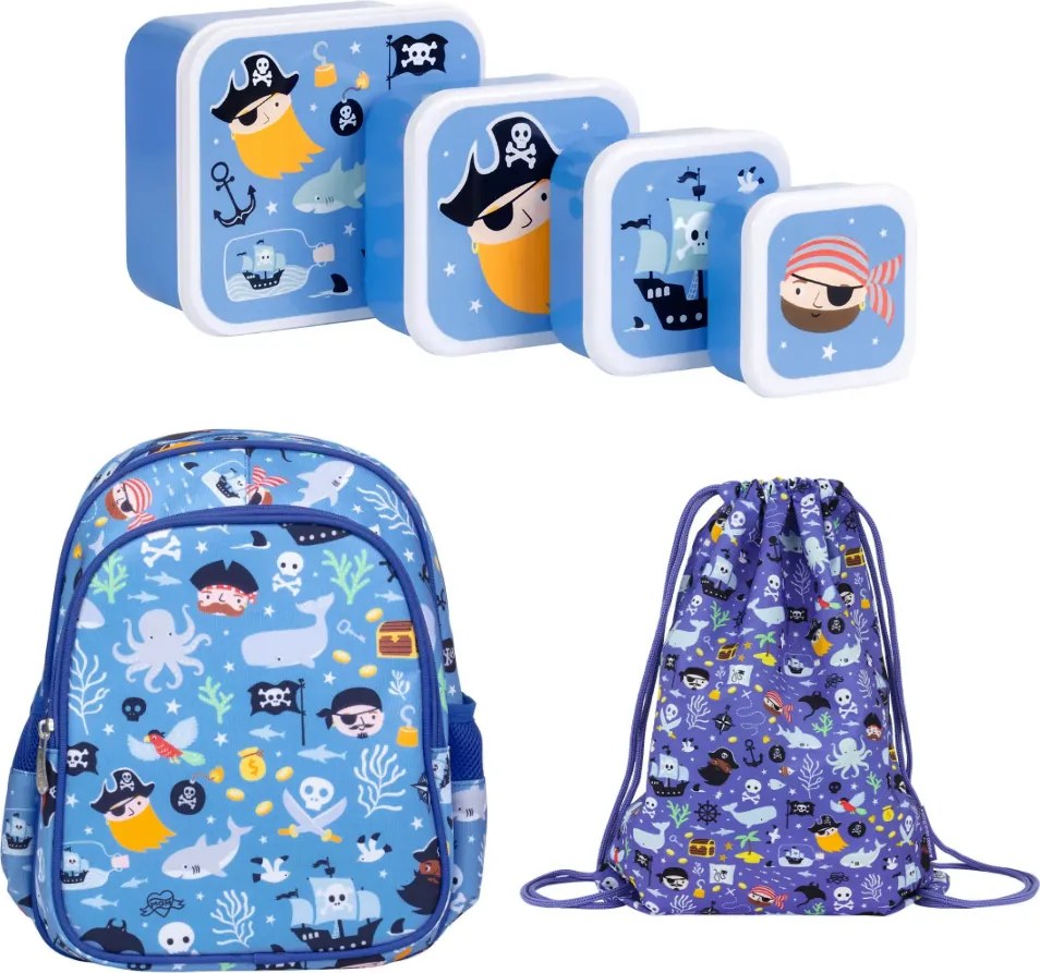 Malý balíček A Little Lovely Company – Výbava do škôlky – piráti