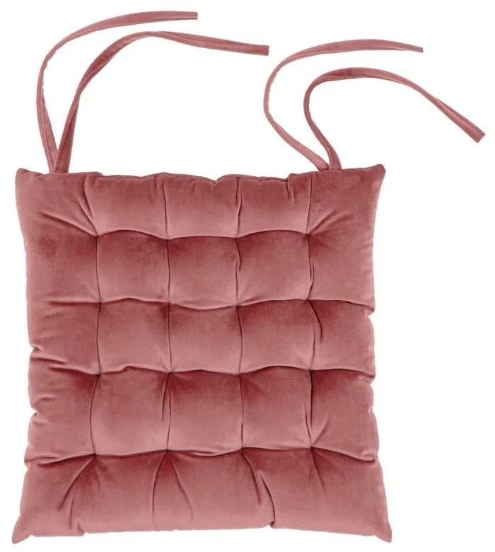 Ružový vankúš na sedenie Tiseco Home Studio Chairy, 37 x 37 cm
