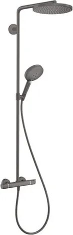 Hansgrohe Raindance-Select sprchový systém vrátane batérie kartáčovaný čierny chróm 27633340