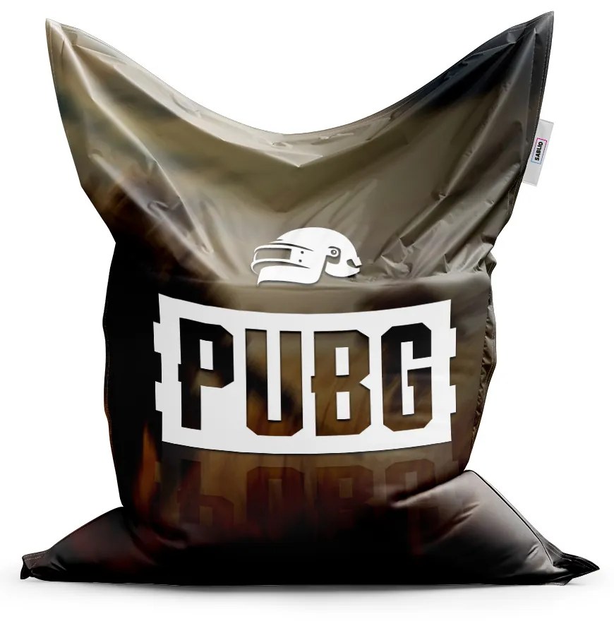 Sablio Sedací vak Classic PUBG Vojaci - 200x140 cm