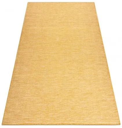 Koberec SISAL PATIO 2778 ploché tkanie , žltá, zlatá Veľkosť: 117x170cm