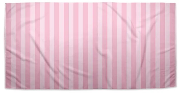 Sablio Uterák Ružové pruhy - 50x100 cm