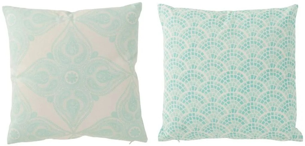 2ks mintovou bavlnené vankúše Oriental - 45 * 45 cm
