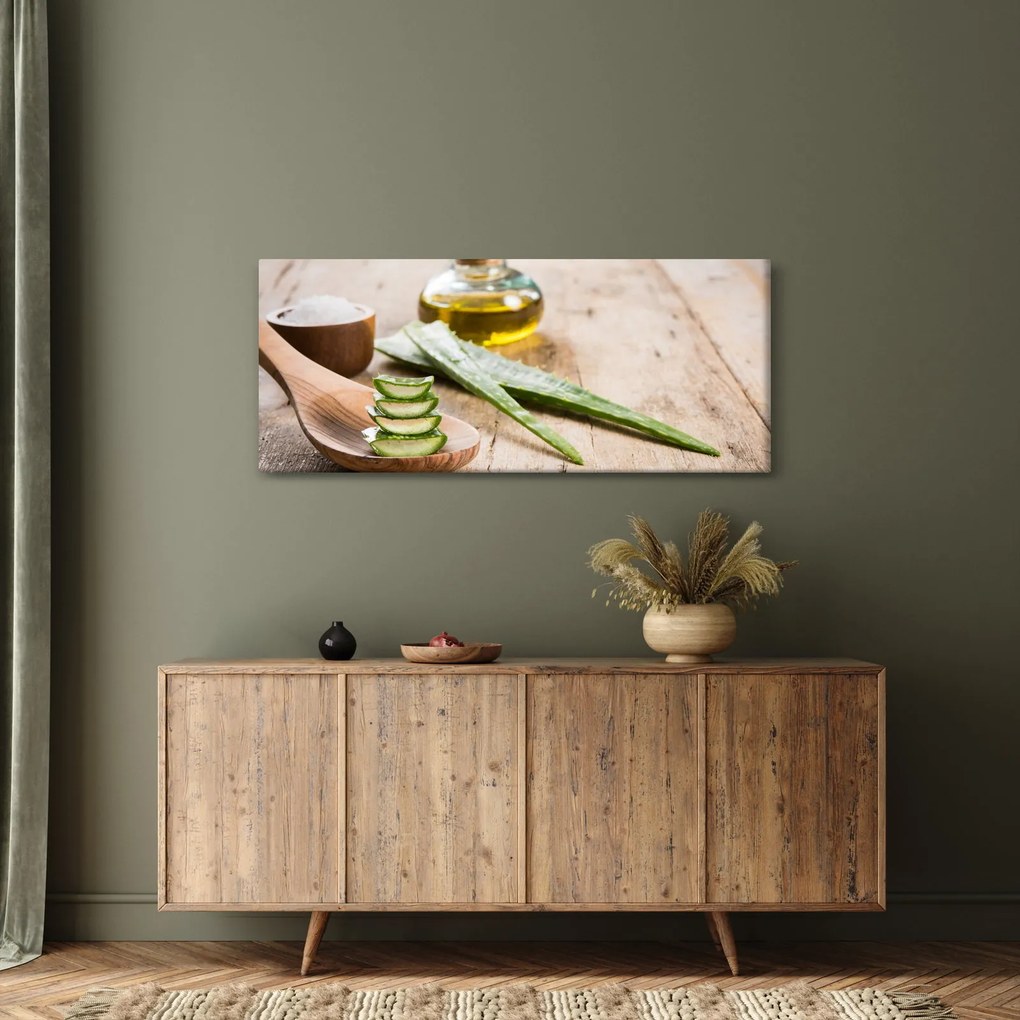 Obraz - Aloe vera (120x50 cm)