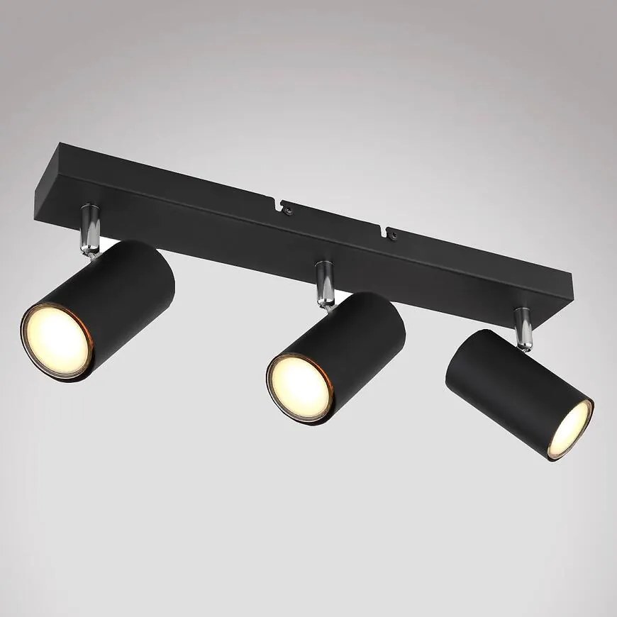 Stropné bodové svietidlo 57910-3B Čierna LS3