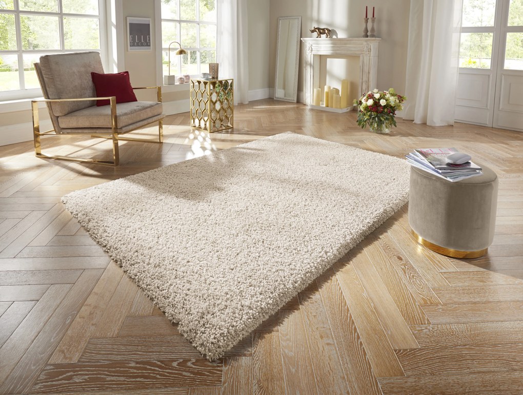 ELLE Decoration koberce Kusový koberec Lovely 103540 Cream z kolekcie Elle - 140x200 cm