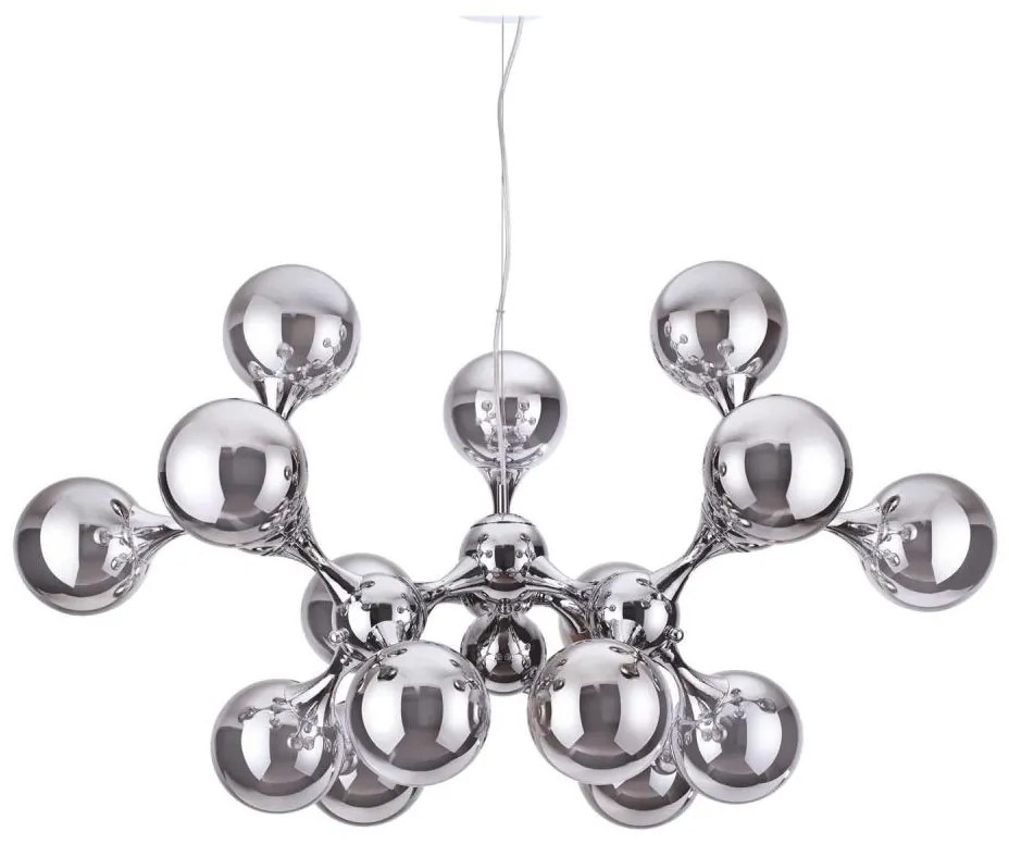 Ideal Lux - Luster na lanku NODI 15xE14/28W/230V lesklý chróm