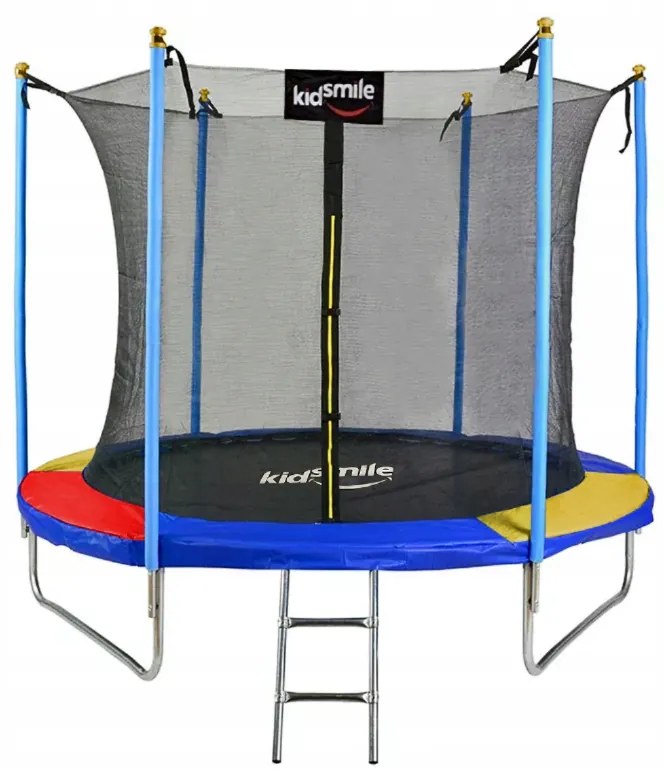 Trampolína s vnútornou sieťkou 374 cm - MULTIKOLOR