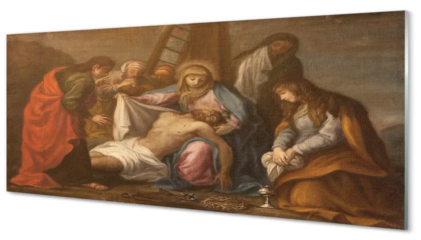 Obraz na akrylátovom skle Ježiša ukrižovali 120x60 cm