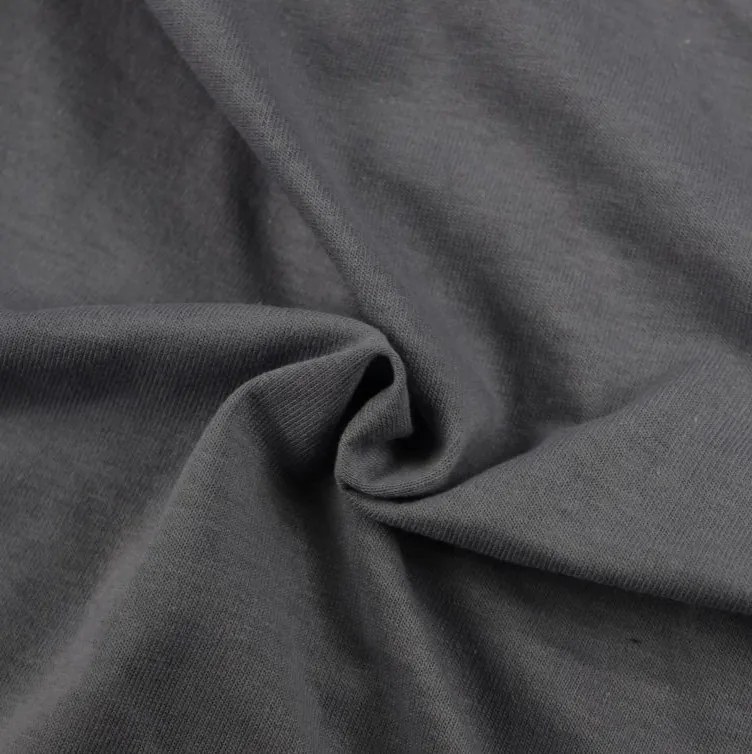 Jersey prestieradlo Tmavo sivé 60x120 cm
