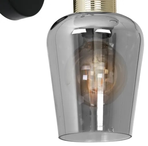 Nástenné svietidlo ROMA BLACK 1xE27/60W/230V