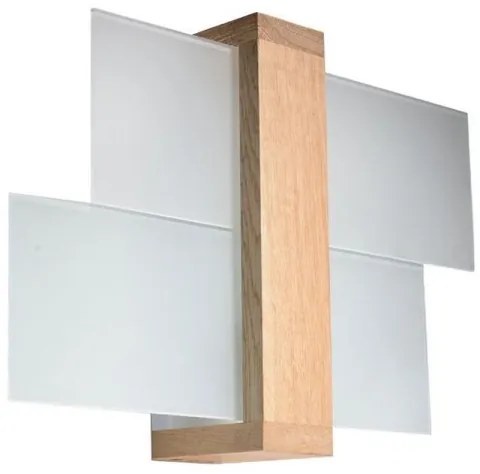 Brilagi -  LED Nástenné svietidlo HERA 1xE27/7,5W/230V drevo