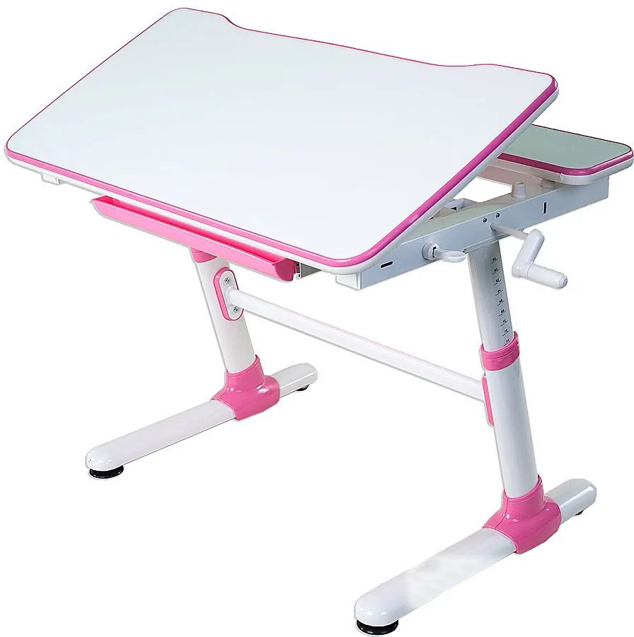FD Detský písaci rastúci stôl Caruzel - viac farieb Farba: Ružová