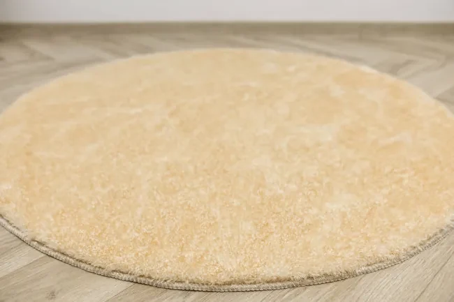 Kúpeľňový koberček Malmo béžový, kruh