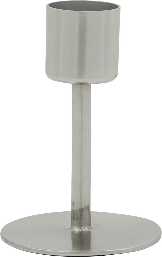 House Doctor Kovový svietnik Anit Silver 7 cm
