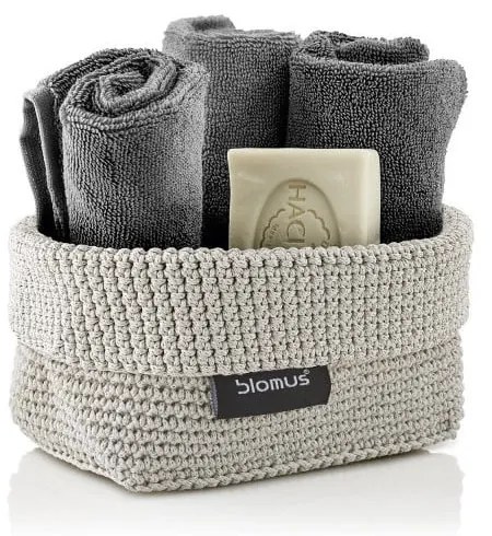 Béžový úložný Košík Blomus Rope, 10 x 15,5 cm