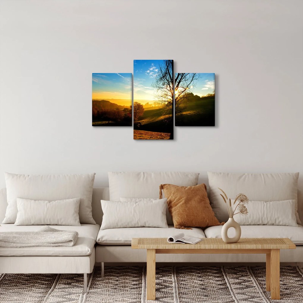 Obraz východu slnka (90x60 cm)