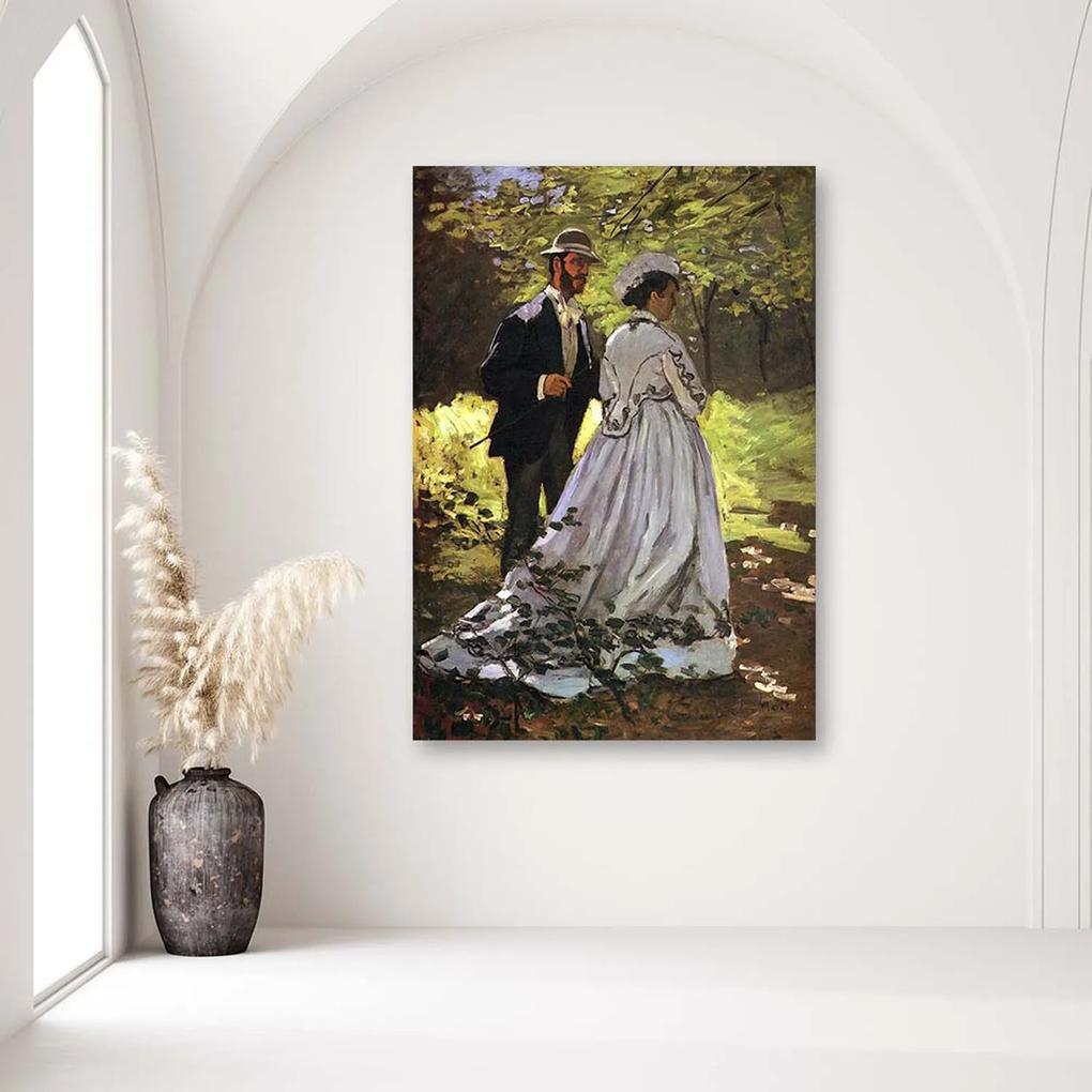 Gario Obraz na plátne Bazille a Camille - Claude Monet, reprodukcia Rozmery: 40 x 60 cm