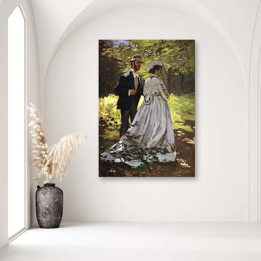 Gario Obraz na plátne Bazille a Camille - Claude Monet, reprodukcia Rozmery: 60 x 90 cm