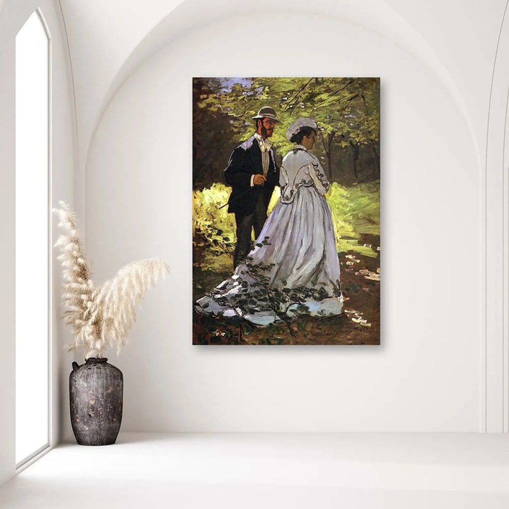 Gario Obraz na plátne Bazille a Camille - Claude Monet, reprodukcia Rozmery: 80 x 120 cm