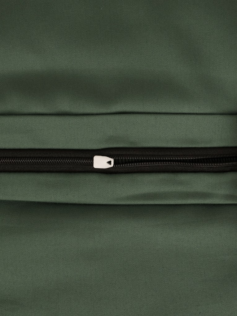 Saténová obliečka na vankúš 50 x 50 cm - Diana olivová