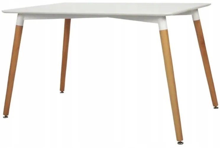 TRENDIE Jedálenský stôl SCANDI 120x80 biely