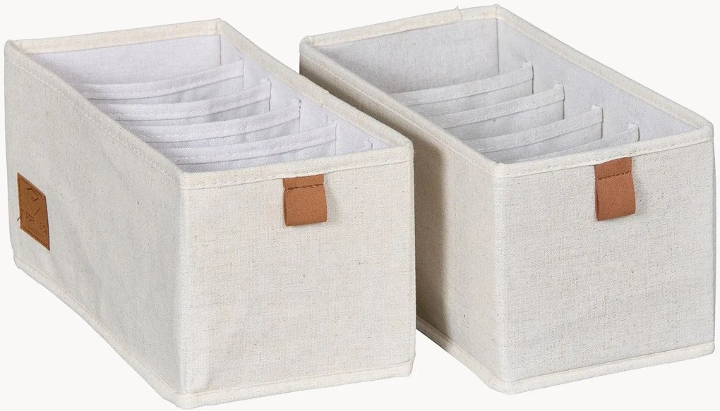 Organizéry so 6 priehradkami Premium, 2 ks