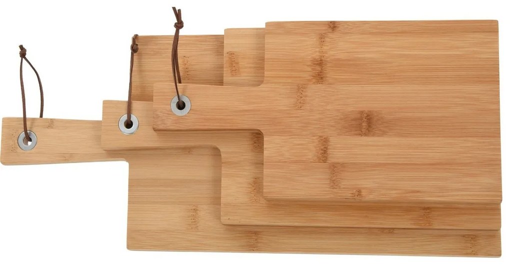 Excellent Houseware 3-dielna sada doštičiek