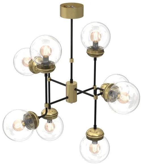 Luster HYDRO 8xE27/60W/230V