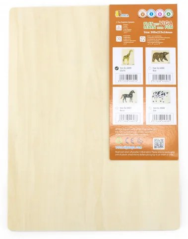 Puzzle na podložke s rúčkami 44605 žirafa