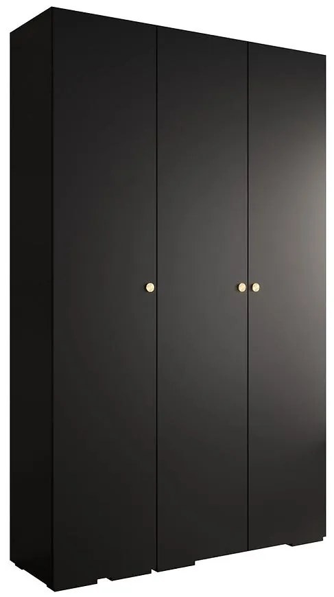 Skriňa Ivo 2 150 čierna