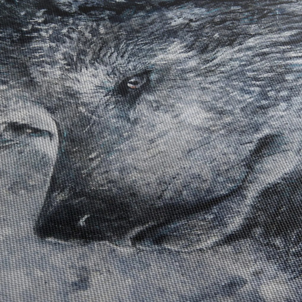 Obraz - Kreslený vlk (70x50 cm)