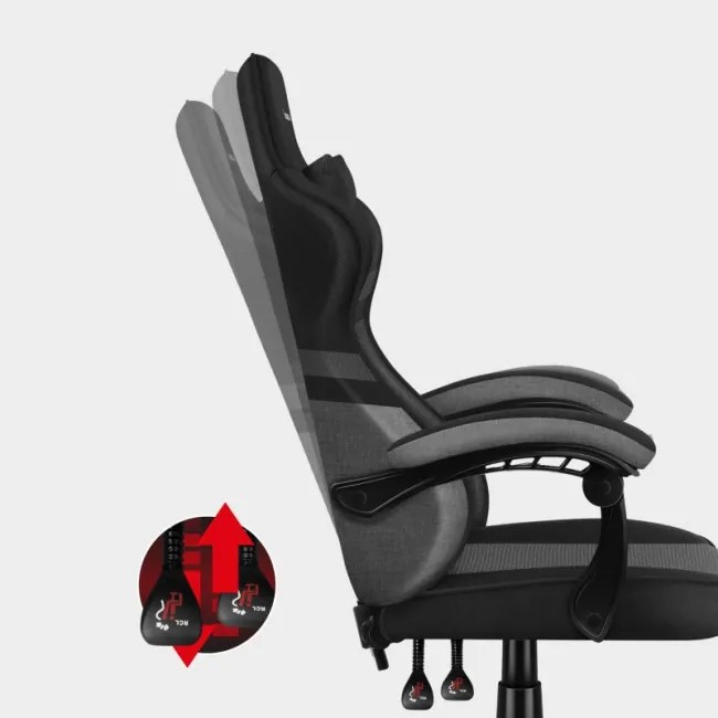 Herné kreslo Force 4.4 Grey Mesh