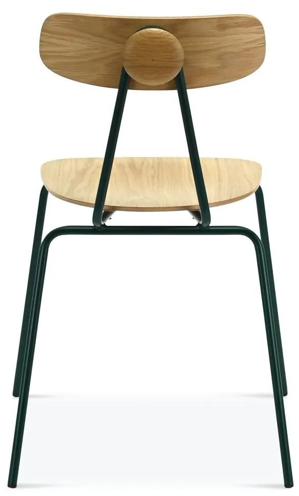 FAMEG Skool - AM-2121 - jedálenská stolička Farba dreva: buk štandard, Čalúnenie: látka CAT. B