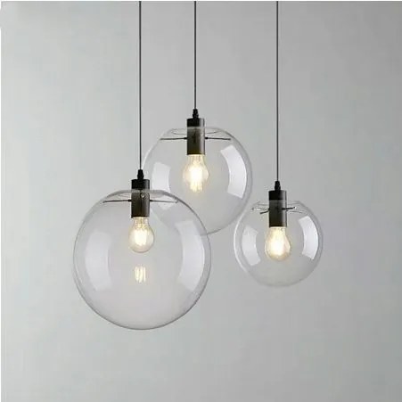 Toolight - Závesné svietidlo Lassi 20+25+30 cm APP309-3C, čierna, OSW-00341