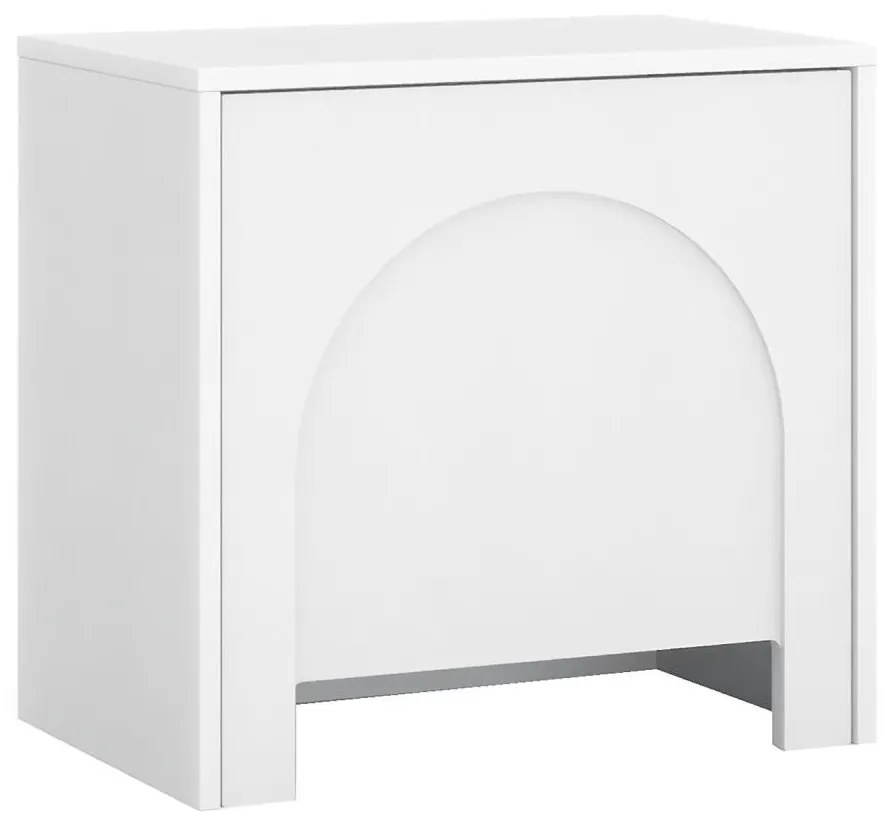 Nočný stolík NIO biely